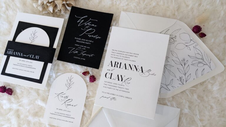 How to Pick an Invitation Printing Company for Your Wedding
